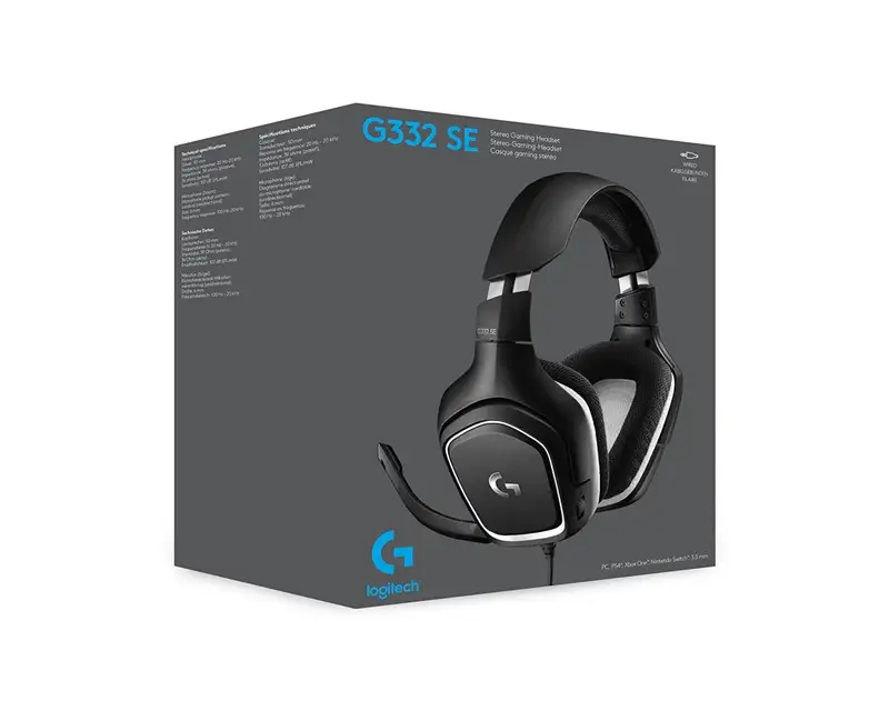 CUFFIE LOGITECH GAMING G332 CAVO PC XBOX PS4 - Pc Frog %