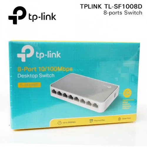 SWITCH TP-LINK DESKTOP 10/100Mbps 8 PORTE TL-SF1008D