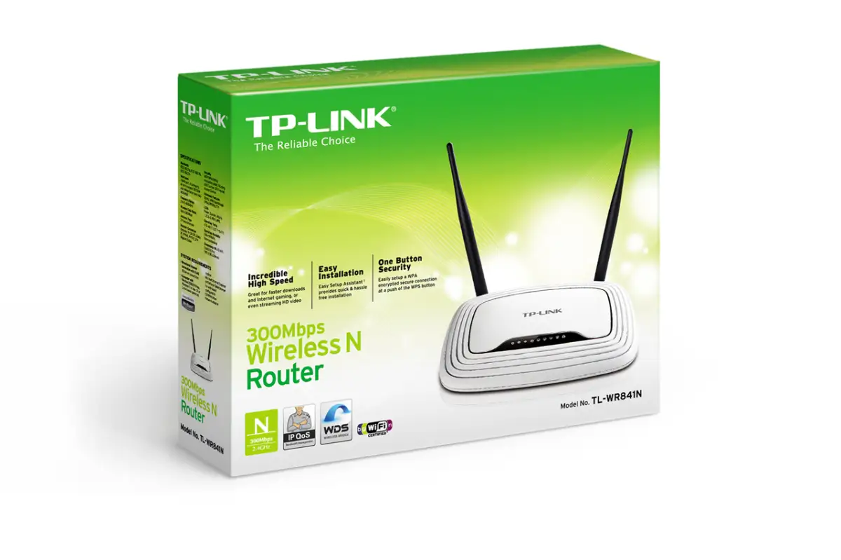 ROUTER TP-LINK WIRELESS N 300Mbps TL-WR841N