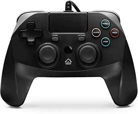 JOYSTICK GAMING PC SNAKEBYTE CON CAVO PS4 NERO