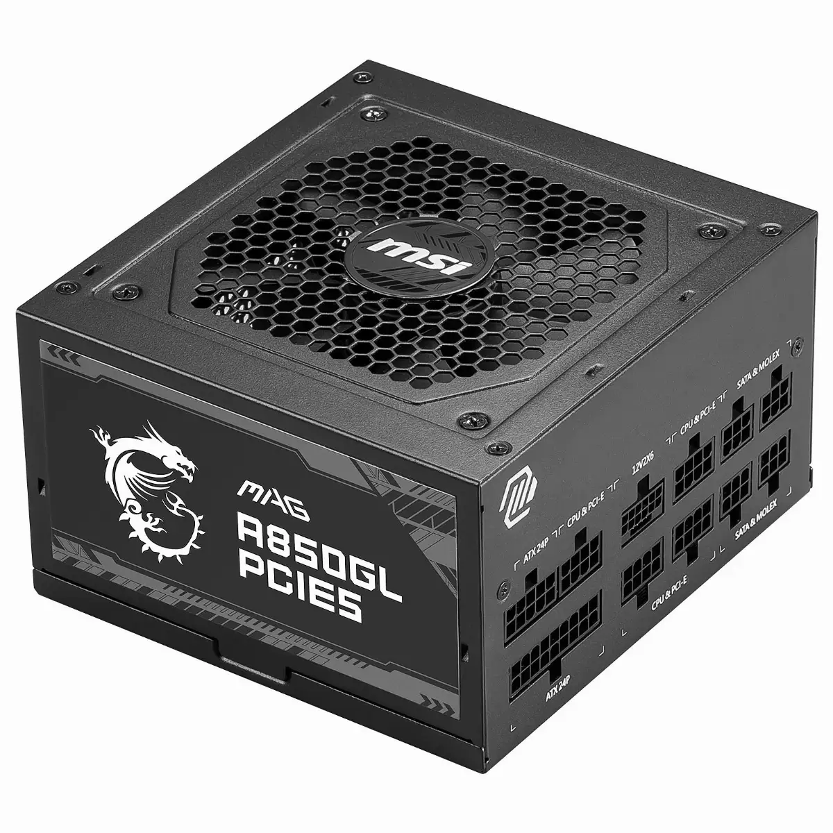 ALIMENTATORE MODULARE ATX 850W MSI MAG A850GL 80+ GOLD 12V PCIE5 ATX3.0