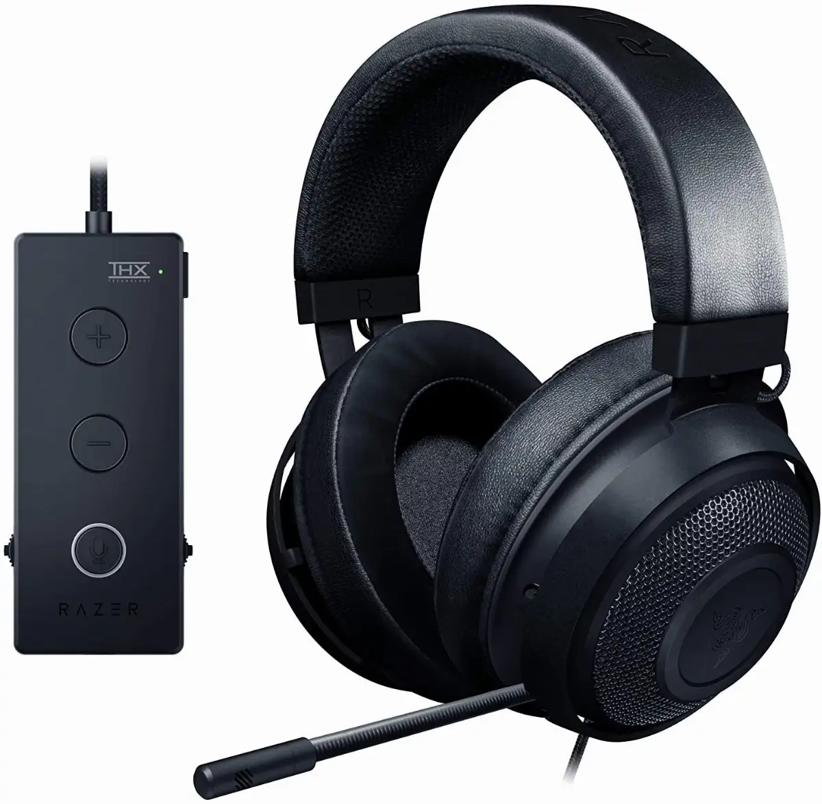 CUFFIA GAMING RAZER KRAKEN TOURNAMENT EDITION E-SPORTS 7.1 AUDIO THX NERO PC & CONSOLE