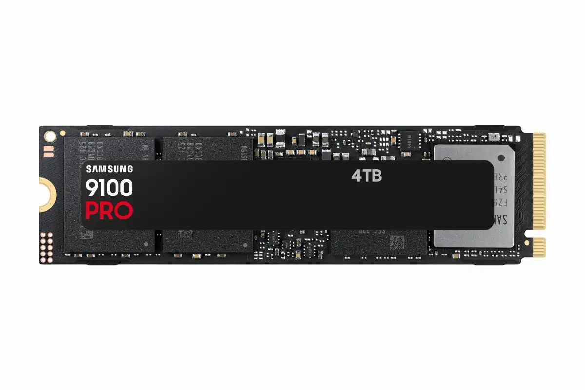 SOLID STATE DISK SAMSUNG MZ-VAP4T0BW SSD 9100 PRO 4TB M.2 NVMe PCI 5.0