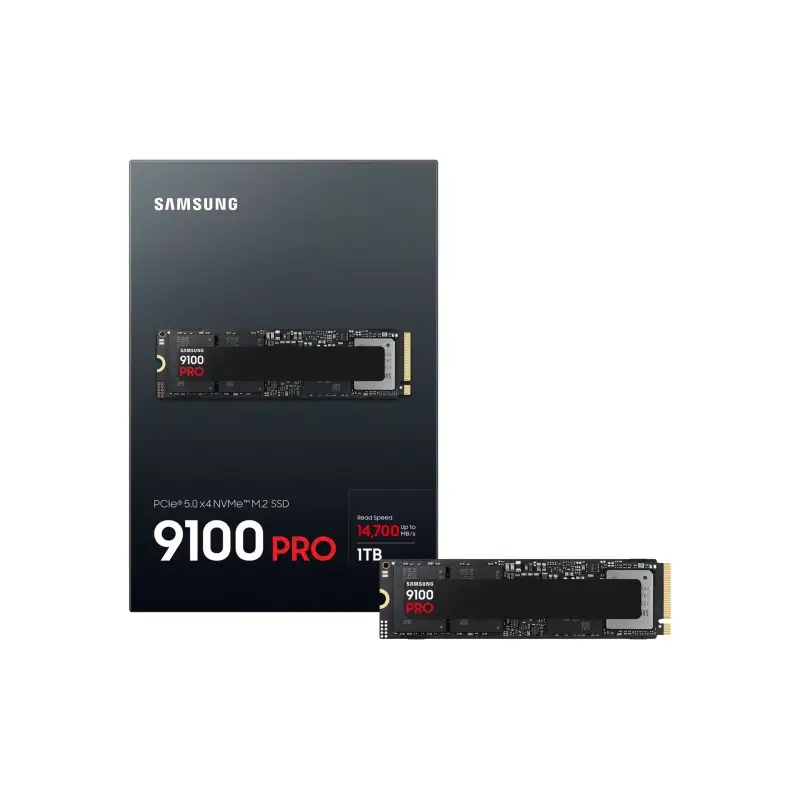 SOLID STATE DISK SAMSUNG MZ-VAP1T0BW SSD 9100 PRO 1TB M.2 NVMe PCI 5.0