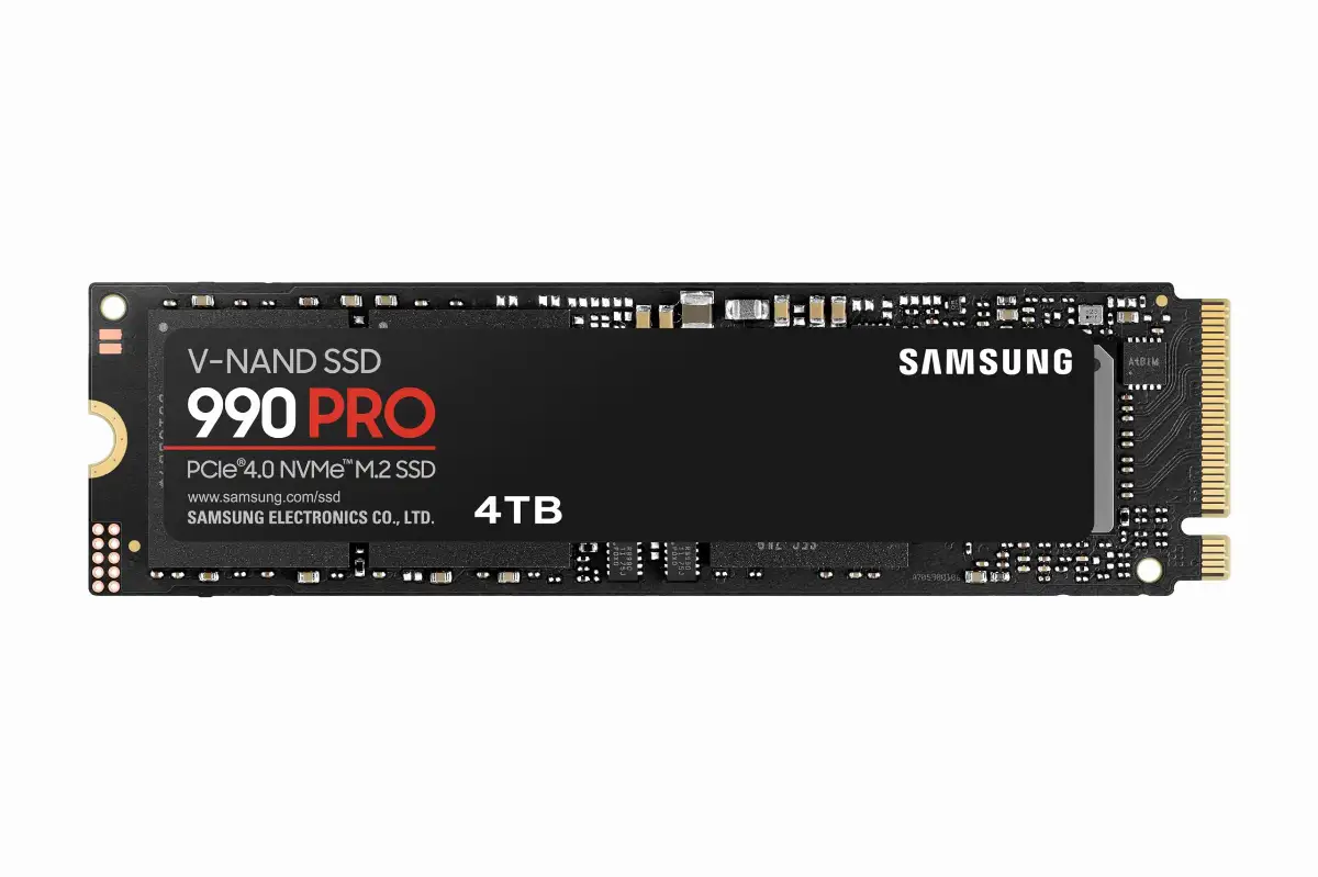 SOLID STATE DISK SAMSUNG MZ-V9P4T0B SSD 990 PRO 4TB M.2 NVMe PCI 4.0
