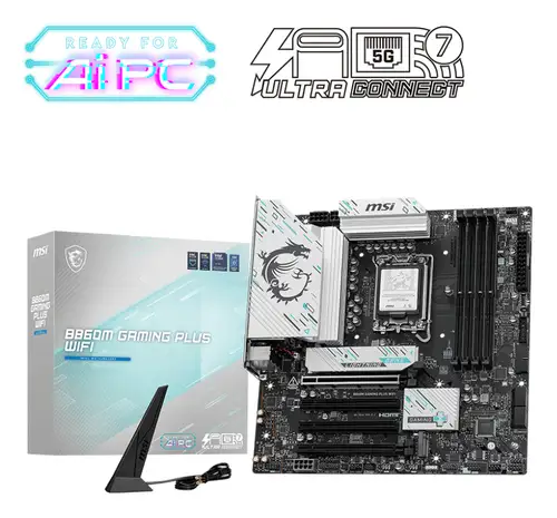 MB MSI B860M GAMING PLUS WIFI LGA1851 DDR5 PERFORMANCE GAMING
