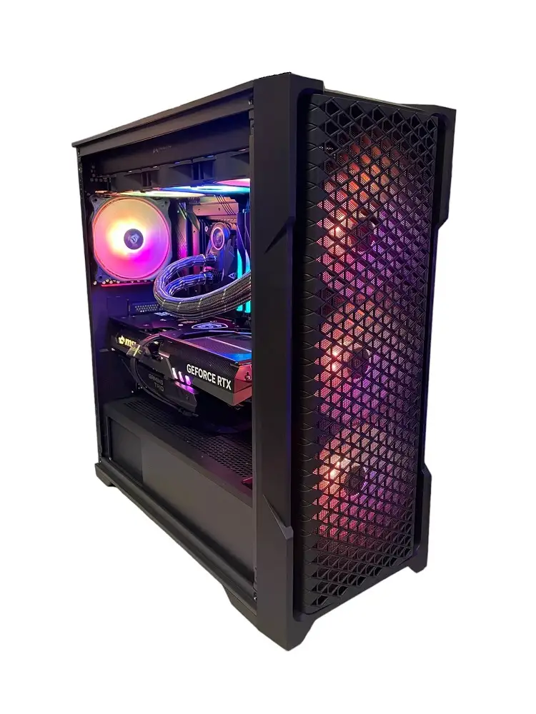 POWERED BY "PC FROG" - CPU AMD R5 7600X 16GB SSD 1TB VGA RTX4060 8GB CASE AX90 650W