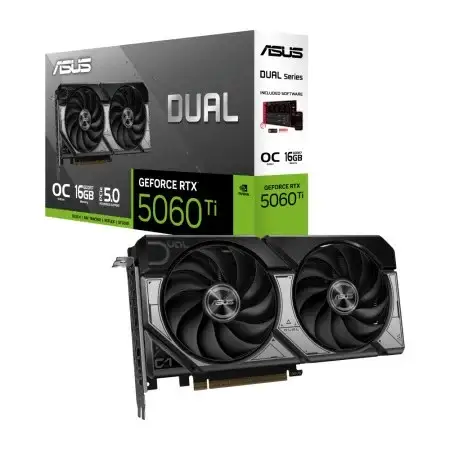 SVGA ASUS DUAL RTX5060Ti O16G 16GB DDR7 HDMI DP 90YV0MH0-M0NA00