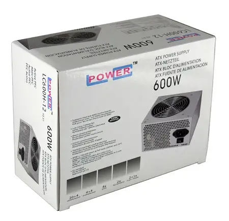 ALIMENTATORE ATX 500W "BRONZE" V2.31 PSU LC POWER LC500-12