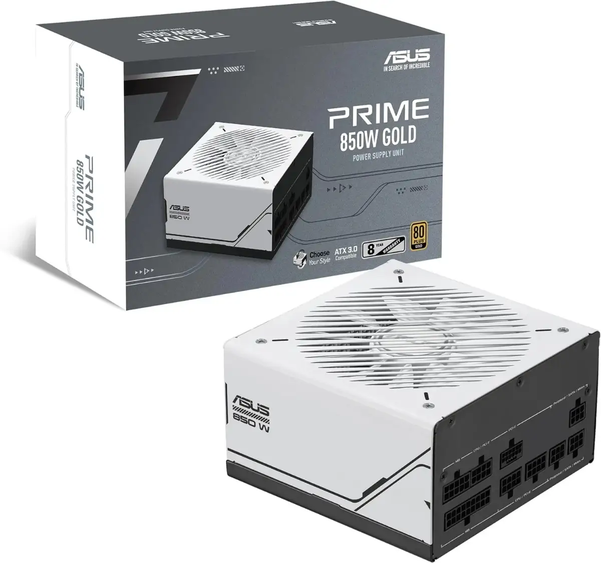 ALIMENTATORE MODULARE ATX 850W ASUS AP 850G PRIME 80+ GOLD 90YE00U0-B0NA00