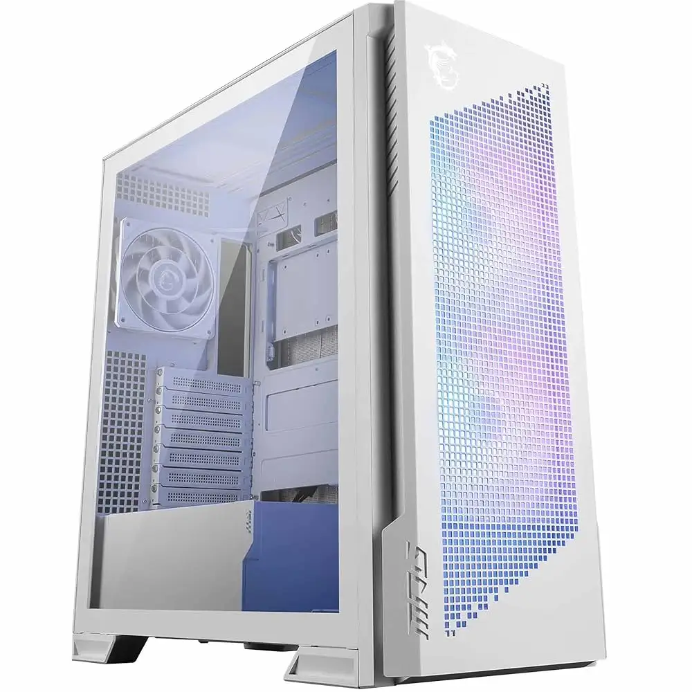CASE MSI MPG VELOX 300R AIRFLOW PZ ATX ARGB VETRO WHITE 306-7G27W21-JA4