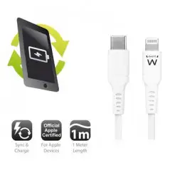 CAVO APPLE USB C - LIGHTNING 1m EW9915