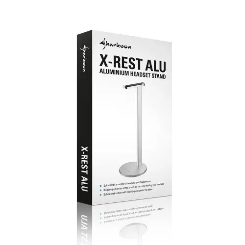 STAND CUFFIA GAMING ALLUMINIO SHARKOON X-REST ALU