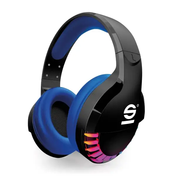 CUFFIA GAMING WIRELESS SPARCO SPEED RGB NERO