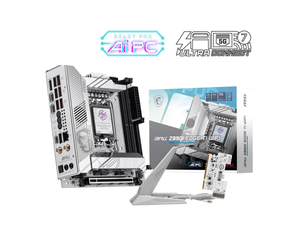 MB MSI MPG Z890I EDGE TI WIFI MINI-ITX LGA1851 DDR5 PERFORMANCE GAMING 911-7E33-02S