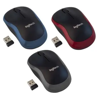 MOUSE LOGITECH WIRELESS M185 VARI COLORI