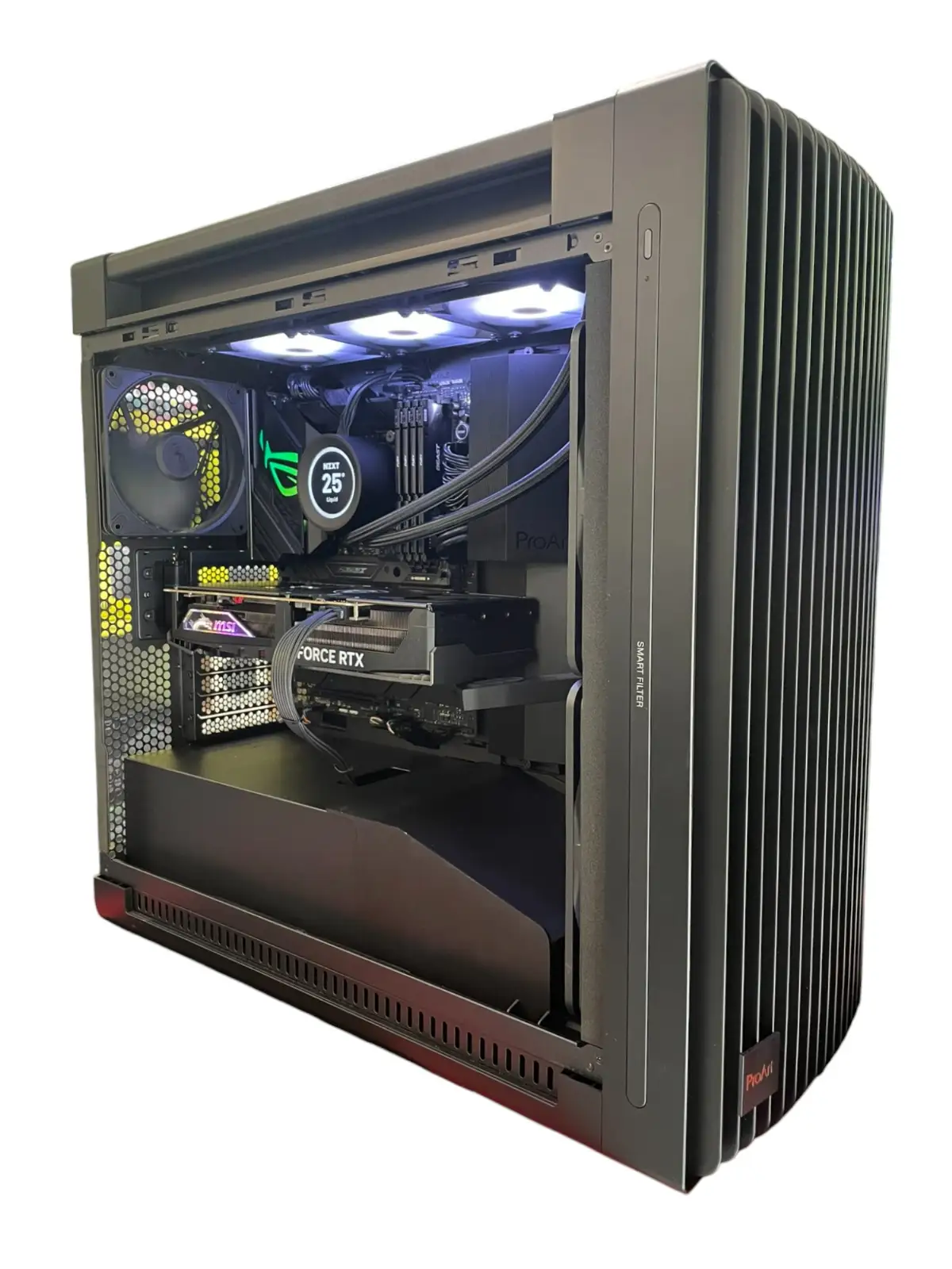 POWERED BY "PC FROG" - CPU INTEL I9-14900K 128GB SSD 2TB VGA RTX4090 24GB CASE PA602 1000W