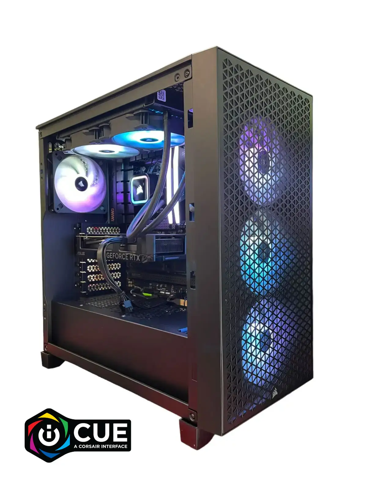 POWERED BY "CORSAIR – iCUE GAMING PC" - CPU AMD R5 7600X 32GB SSD 1TB VGA RTX4060 8GB CASE 3000D 750W