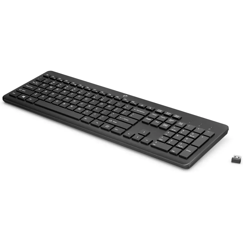 TASTIERA HP WIRELESS BLACK P/N 3L1E7AA
