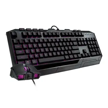 TASTIERA + MOUSE GAMING COOLERMASTER DEVASTATOR III "PLUS" 7 LED BACKLIGHT SGB-3001-KKMF1-IT