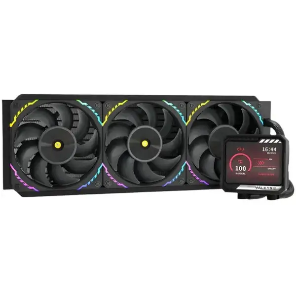 DISSIPATORE A LIQUIDO VALKYRIE V360 LCD IPS 3,5" 60Hz ARGB VK-AIOV360B