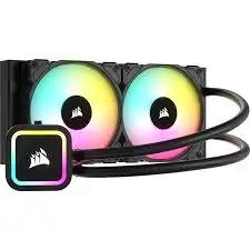 DISSIPATORE A LIQUIDO CORSAIR H100X RGB ELITE 240mm CW-9060065-WW2