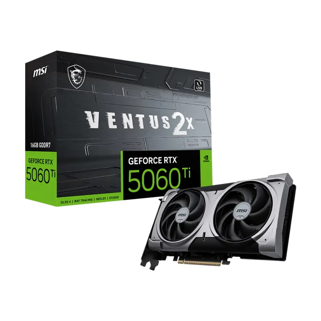 SVGA MSI RTX5060Ti VENTUS 2X 8G OC 8GB DDR6 HDMI DP