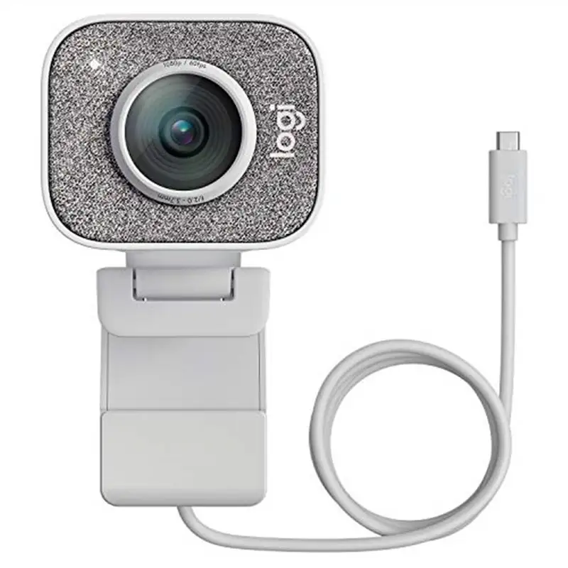 WEBCAM STREAMCAM LOGITECH 1080p 60 FPS WHITE TYPE C 960-001297