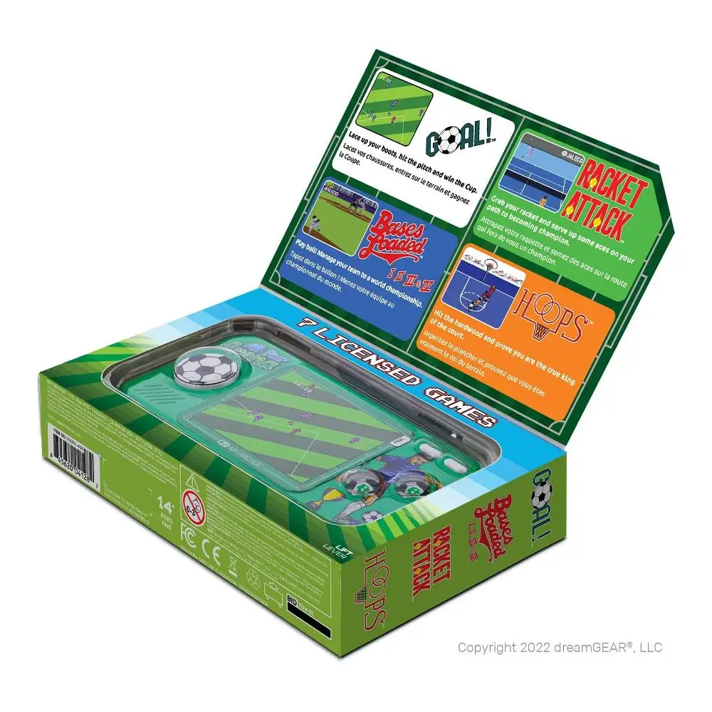 MINI CONSOLE MY ARCADE RETRO GAMES ALL STAR ARENA POCKET PLAYER 300 GIOCHI DGUNL-4128