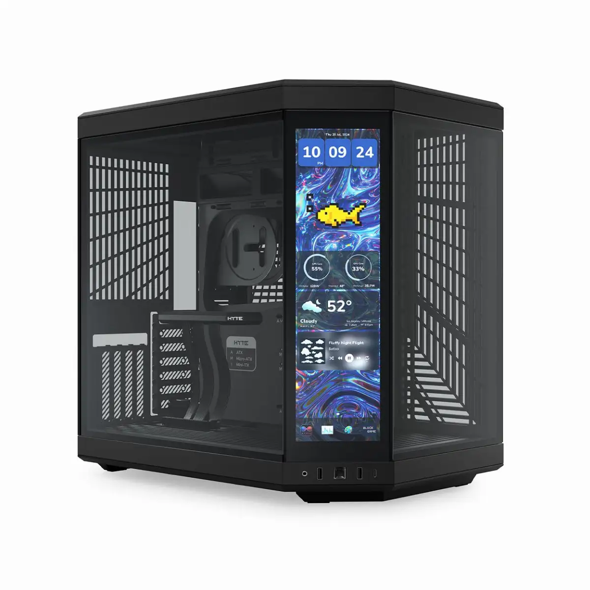 CASE HYTE Y70 TOUCH ATX USB 3.0 BLACK CS-HYTE-Y70TTI-BB
