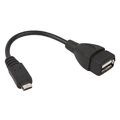 CAVO USB OTG USB A F - MICRO USB M