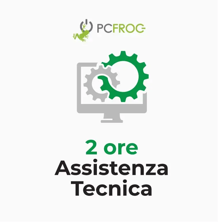 ASSISTENZA TECNICA - 2 ORE Le 2 ore potranno essere utilizzate per qualsiasi intervento sia in remoto sia presso il nostro laboratorio. Il pacchetto di assistenza è valido per 365 giorni dalla data di acquisto.