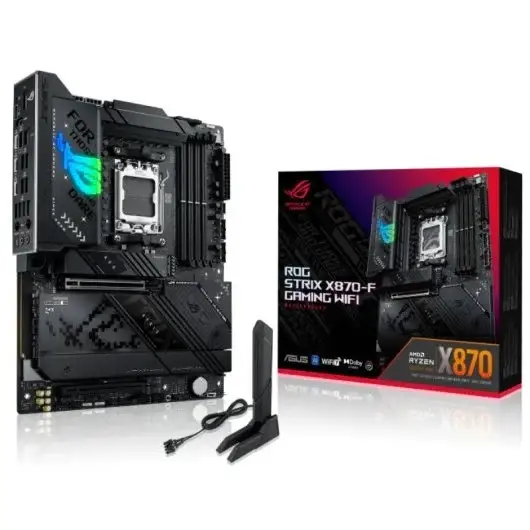 MB ASUS ROG STRIX X870-F GAMING WIFI X870 AM5 DDR5 HDMI M.2 WIFI-7 BT ATX 90MB1IV0-M0EAY0