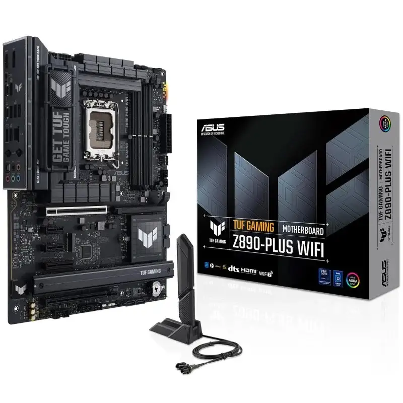 MB ASUS TUF GAMING Z890-PLUS WIFI Z890 LGA1851 DDR5 DP HDMI SATA3 M.2 WI-FI BT ATX 90MB1IQ0-M0EAY0