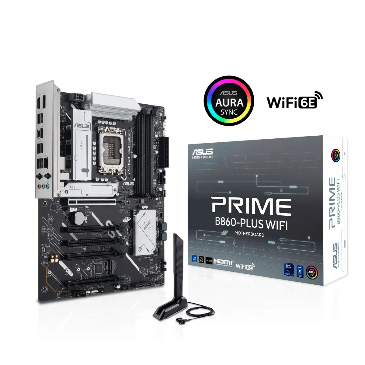 MB ASUS PRIME B860-PLUS WIFI B860 LGA1851 DDR5 DP HDMI SATA3 M.2 WI-FI BT ATX 90MB1K50-M0EAY0