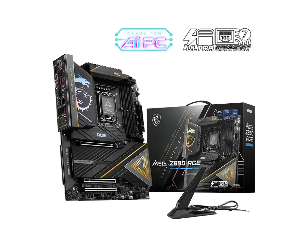 MB MSI MEG Z890 ACE ATX LGA1851 DDR5 WIFI PERFORMANCE GAMING 911-7E22-001