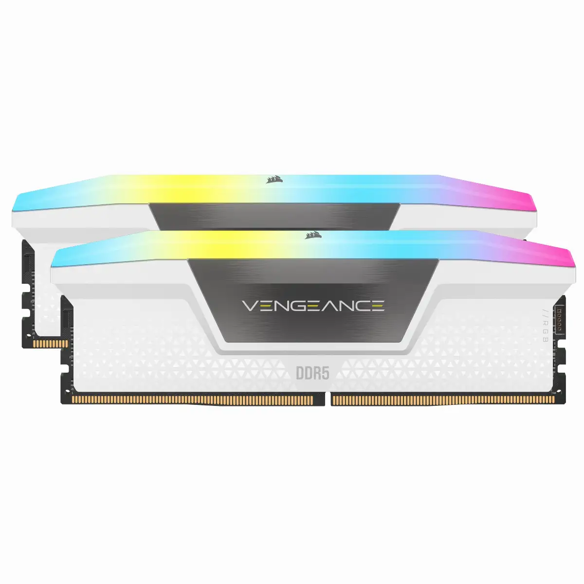 RAM 32GB (2x16) 6000MHZ DDR5 VENGEANCE RGB CORSAIR WHITE CMH32GX5M2B6000Z30W