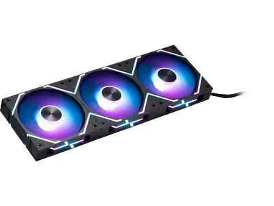 KIT VENTOLA MSI MPG EZ120 ARGB-3B 3pz 120mm NERO