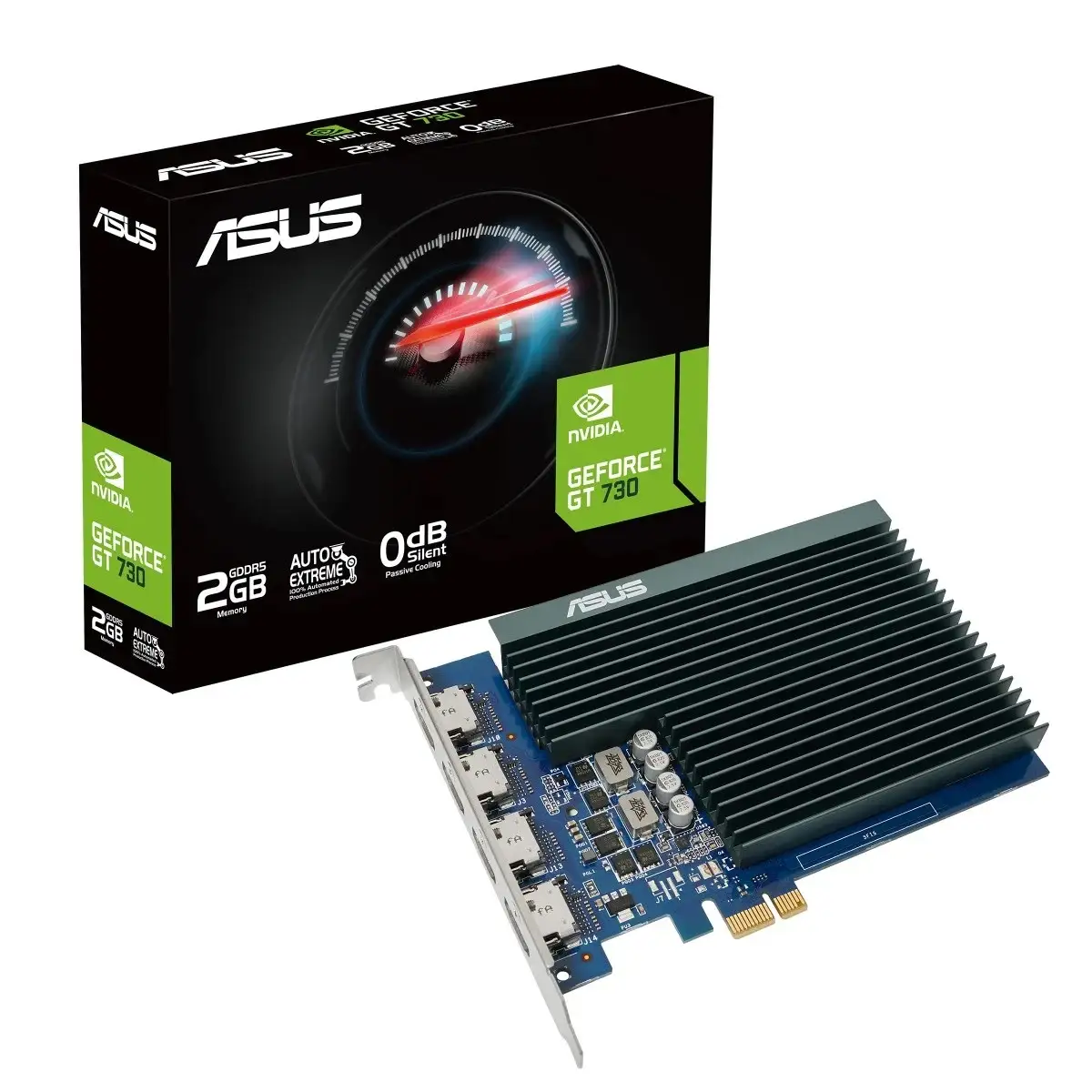 SVGA ASUS GT730 GT730-4H-SL-2GD5 NVIDIA 2GB 4xHDMI 1SLOT 90YV0H20-M0NA00