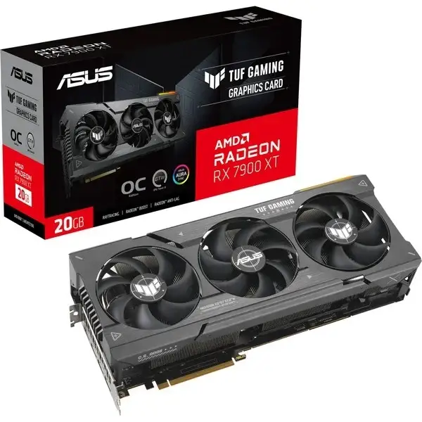 SVGA ASUS TUF RX7900 XT 20GB GAMING AMD PCIE4.0 DDR6 HDMI DP 90YV0IV1-M0NA00
