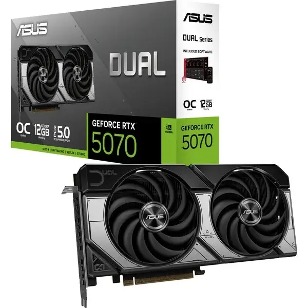 SVGA ASUS DUAL RTX5070 O12G 12GB DDR7 HDMI DP 90YV0M17-M0NA00