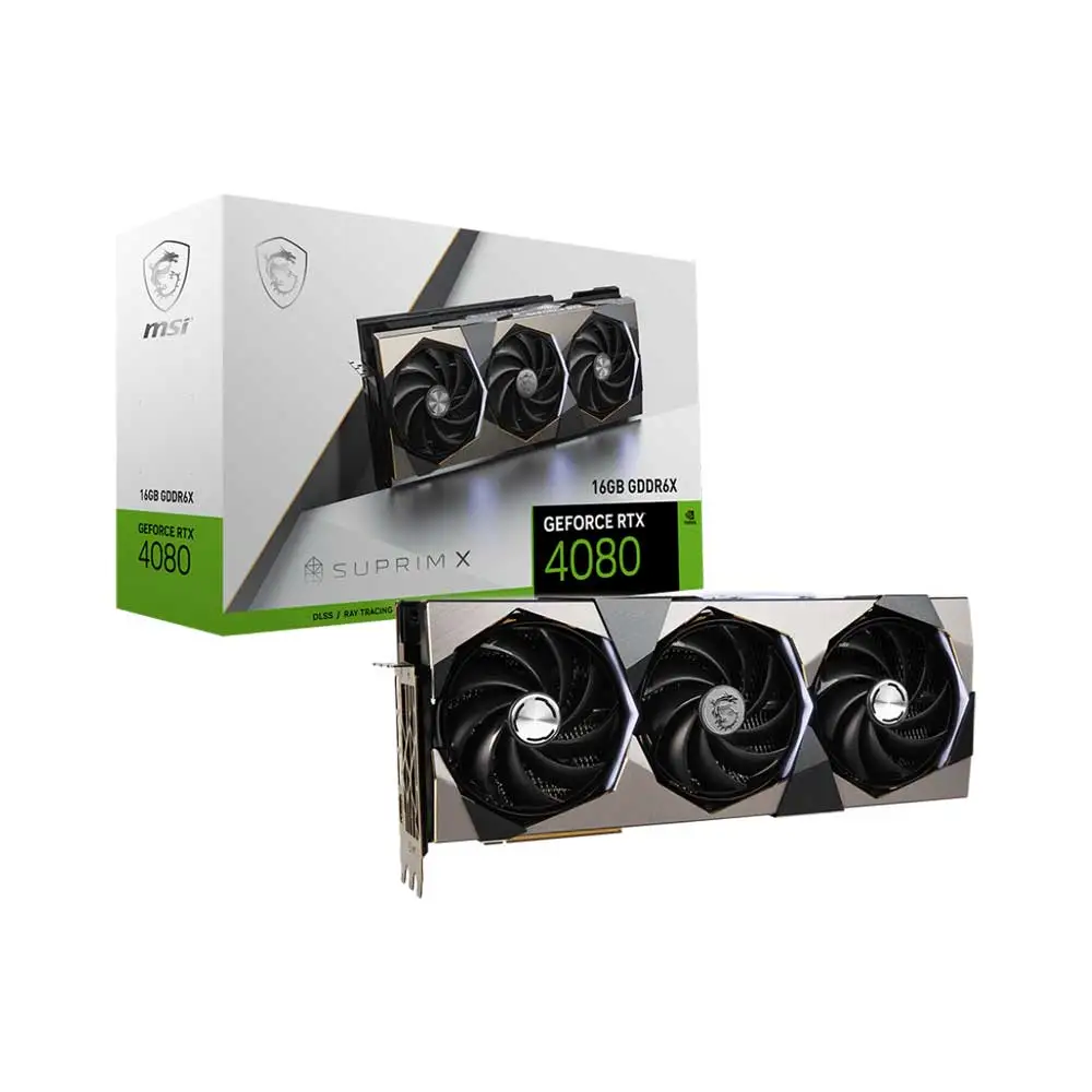 SVGA MSI RTX4080 SUPRIM X 16G 16GB DDR6 HDMI DP