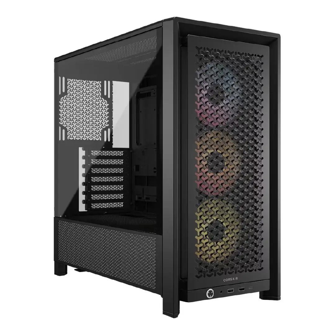 Case Corsair Frame 4000d A-rgb Atx Usb 3.0 No Alim Black Cc-9011296-ww