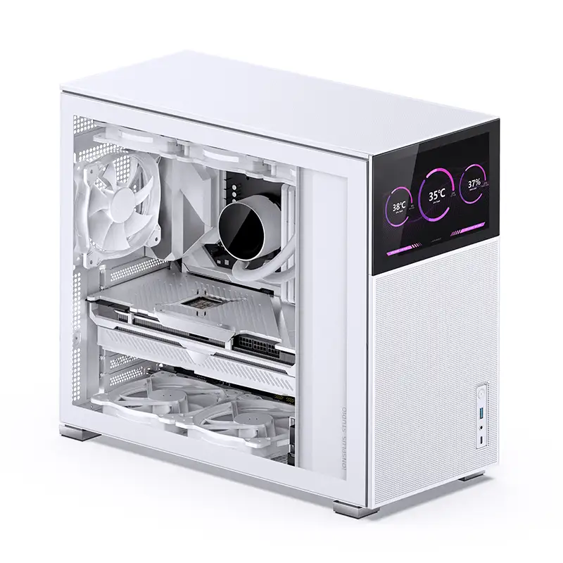 Case Jonsbo D41 Mesh Screen Atx Usb 3,0 Bianco D41 MESH WHITE SC