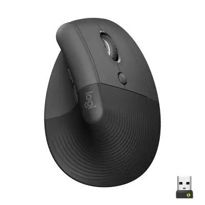 Mouse Logitech Ergonomico Verticale Lift Nero Usb Bluetooth ?910-006473