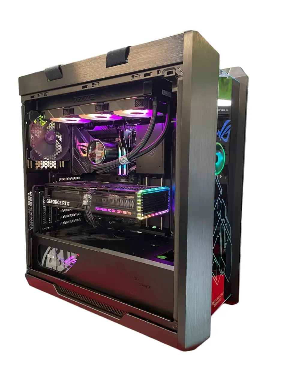 Powered By Asus - Cpu Intel I9-14900k 64gb Ssd 1tb Vga Rtx5090 32gb Case Rog Strix Helios 1200w
