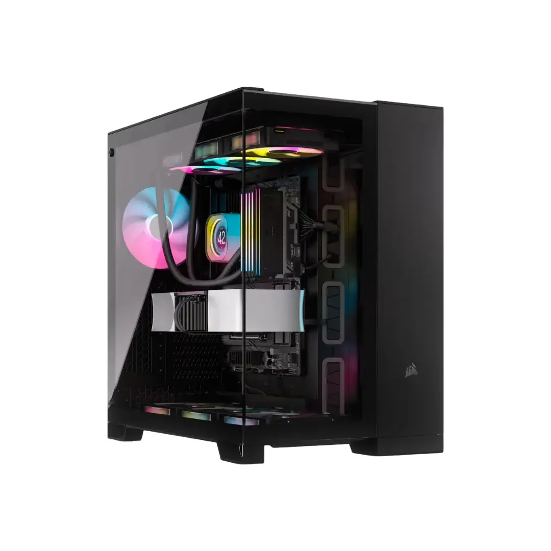 Powered By "corsair – Icue Gaming Pc" - Cpu Amd R9 9950x3d 32gb Ssd 1tb Vga Rtx5080 16gb Case 6500x Rgb 1000w