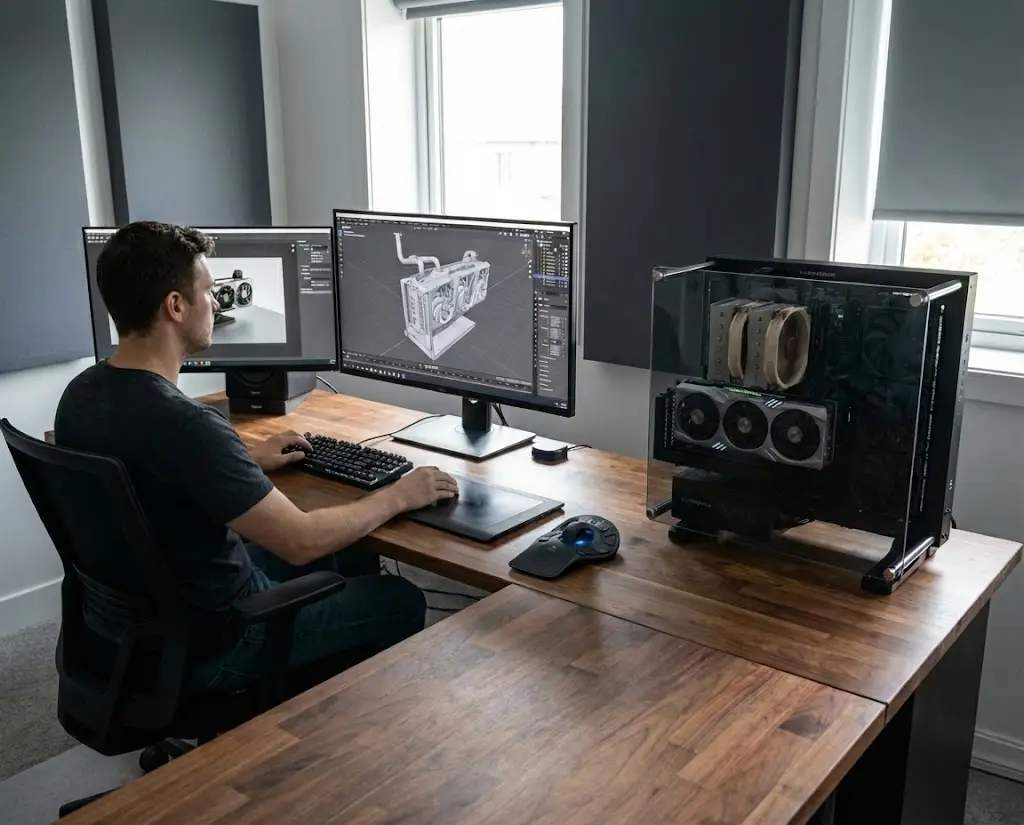 workstation 3d e rendering