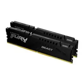 Ram 32gb (2x16gb) 5600mhz Ddr5 Fury Beast Black Kingston Cl40 kf556c40bbk2-32