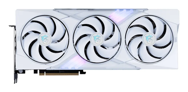 Svga Msi Rtx5070ti Gaming Trio Oc 16g 16b Ddr7 Hdmi Dp White